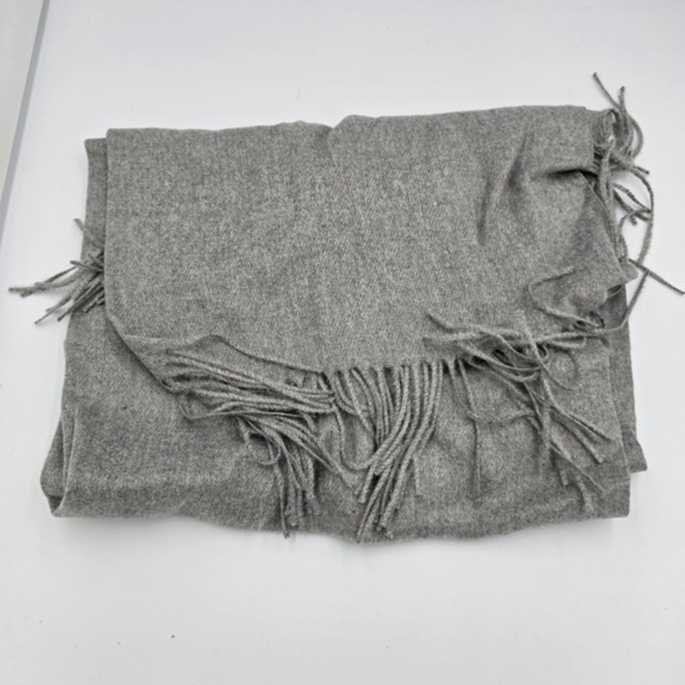 Halara Scarf Soft Lightweight Fringe Winter Warm Fashion‎ Shawl Wrap Gray